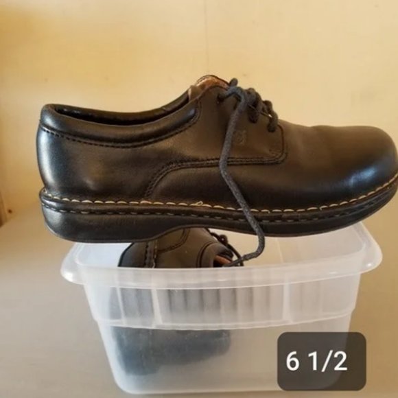 Born Oxford Womens Shoes Black 6.5 - Picture 2 of 6